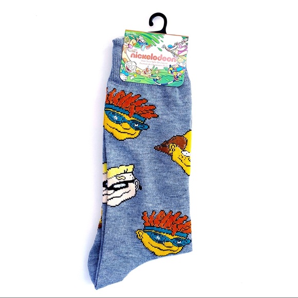 Nickelodeon Other - Nickelodeon Rocket Power Crew Socks 90s Retro Cartoon Mens Womens Novelty Gift
